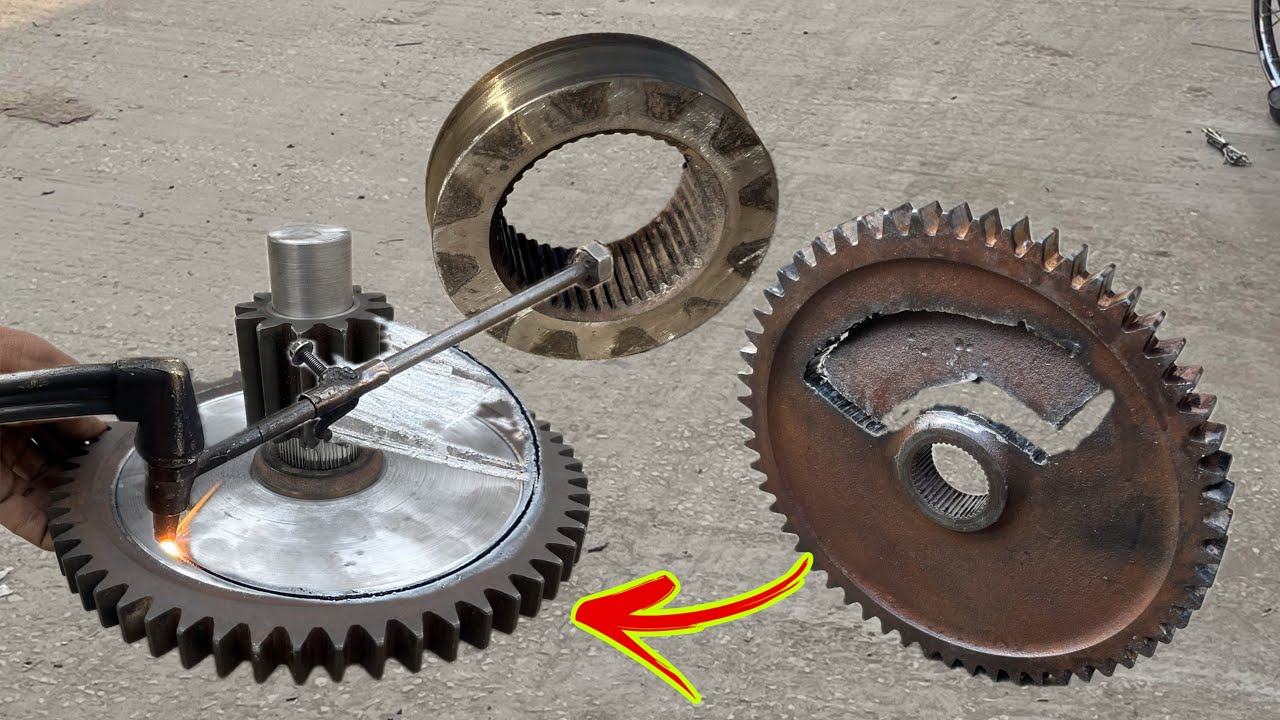 He Tried a New Repair Trick… and This Destroyed Gear Came Back to Life
