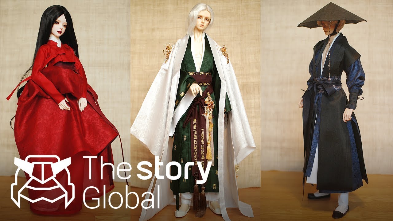 HANBOK, which is worn by a BJD, is so cool! Meet the BJD dressmaker of HANBOK