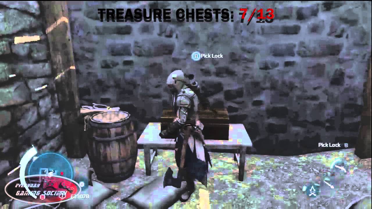 Assassins Creed 3 - Boston Treasure Chests