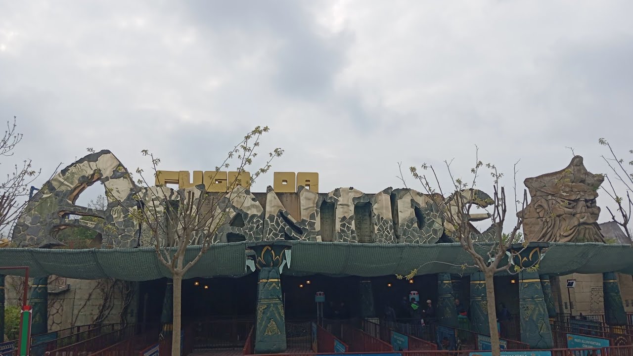 Gardaland 2025: fuga da atlantide, pov on ride