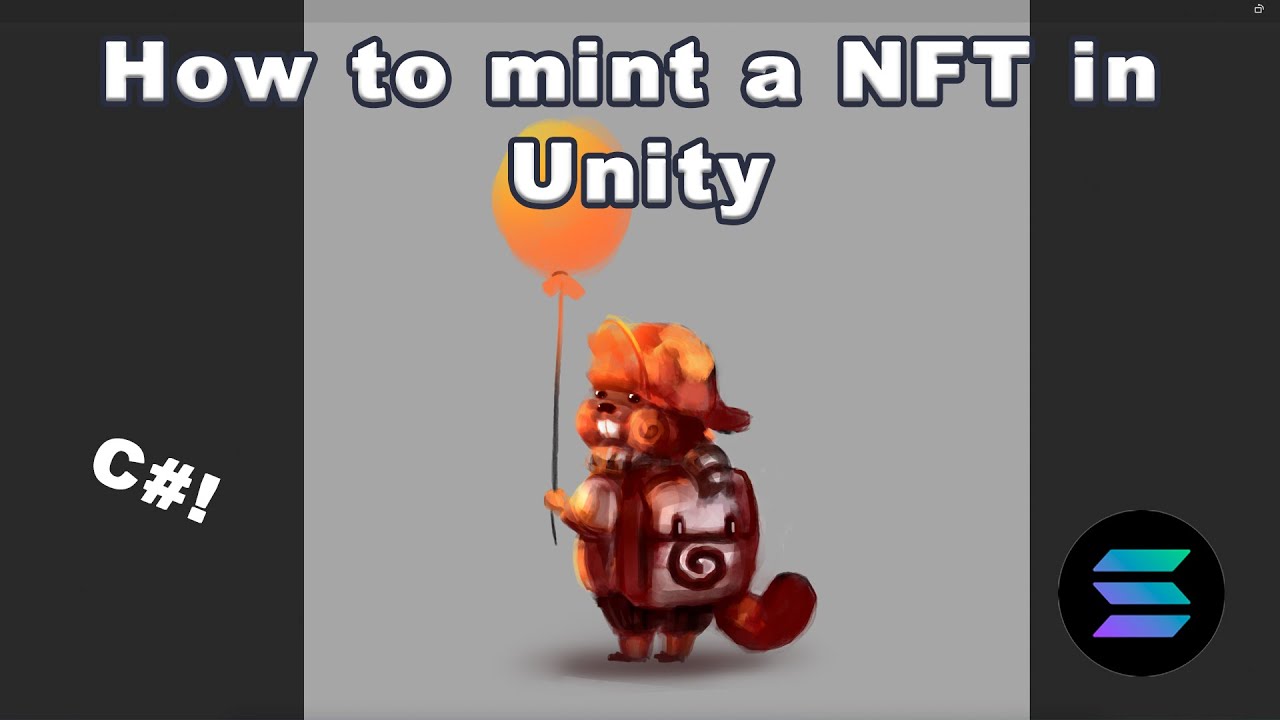How to mint a Solana NFT in Unity