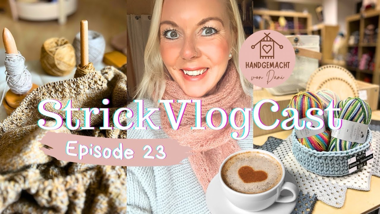 StrickVlogCast Episode 23 | ER ist fertig 😍 | neue Pläne & neuer Anstrick | es wird weihnachtlich ✨