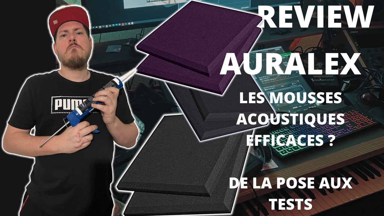 Review des mousses Auralex : Pose, test et efficaces ou pas ?