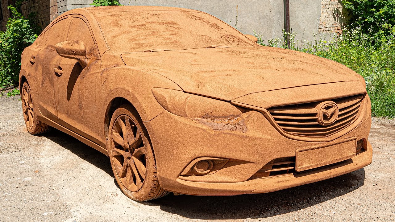 Wash The Dirtiest Mazda 6 : Deep Exterior Detailing