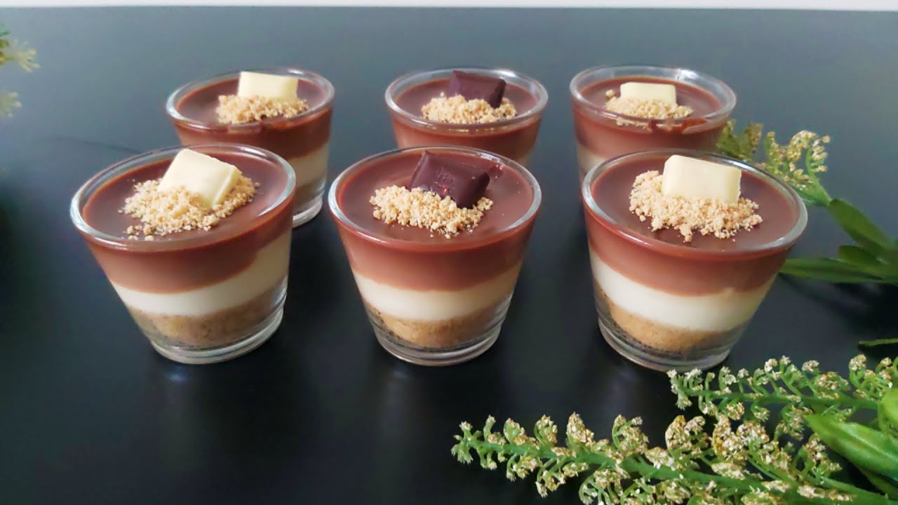 حلى الطبقات البارد🍫 بدون فرن  بطريقة سهلة وسريعة FHD
