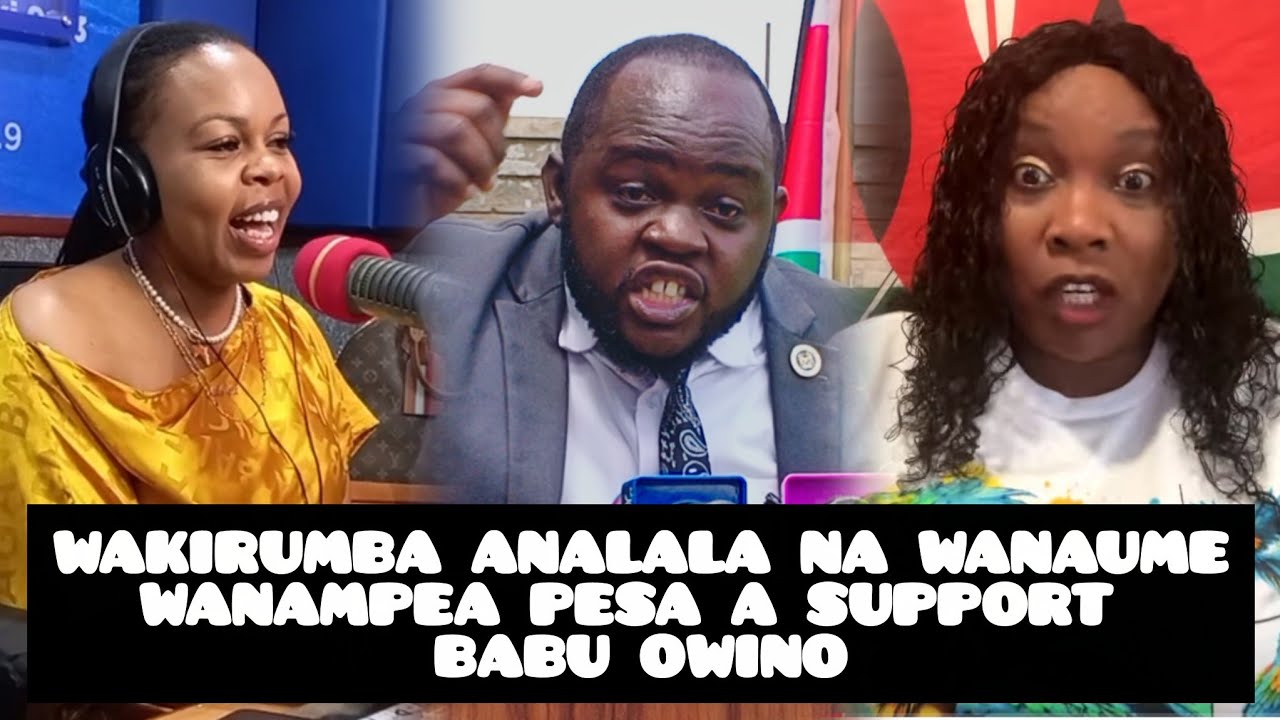 WEWE NI MJINGA SANA || MUTHONI WAKIRUMBA, SHIRU IN OAKLAND AND BABU OWINO EXPOSED BY KIJANA MSAFI