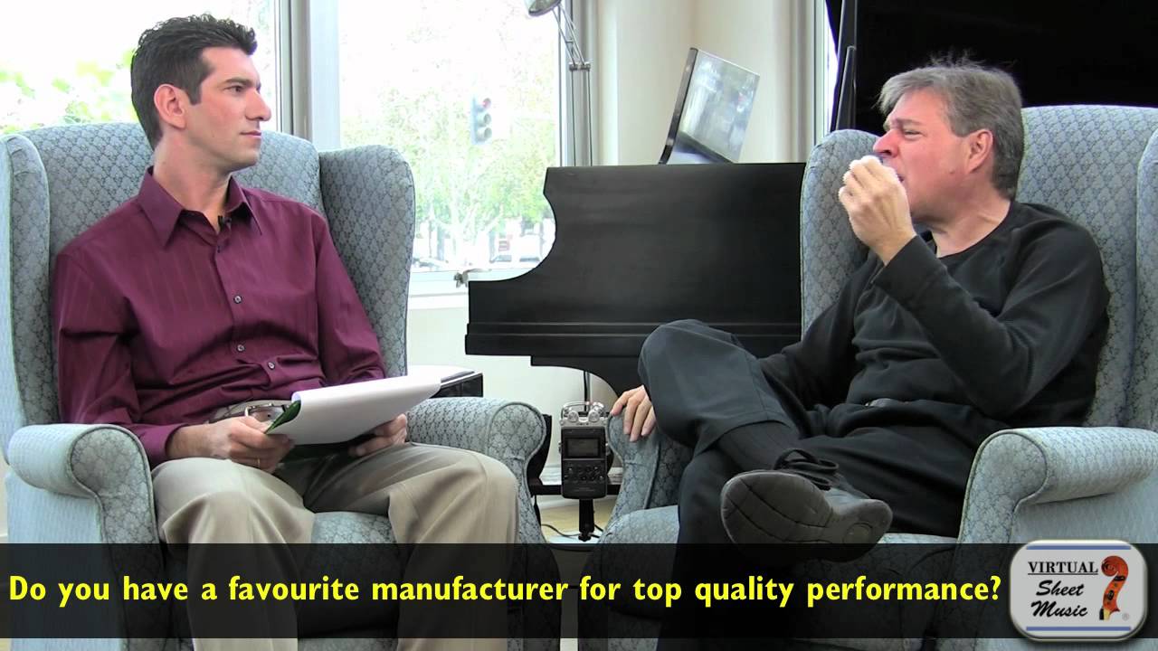Do you have a favourite manufacturer for top quality performance pianos? - Interview about pianos