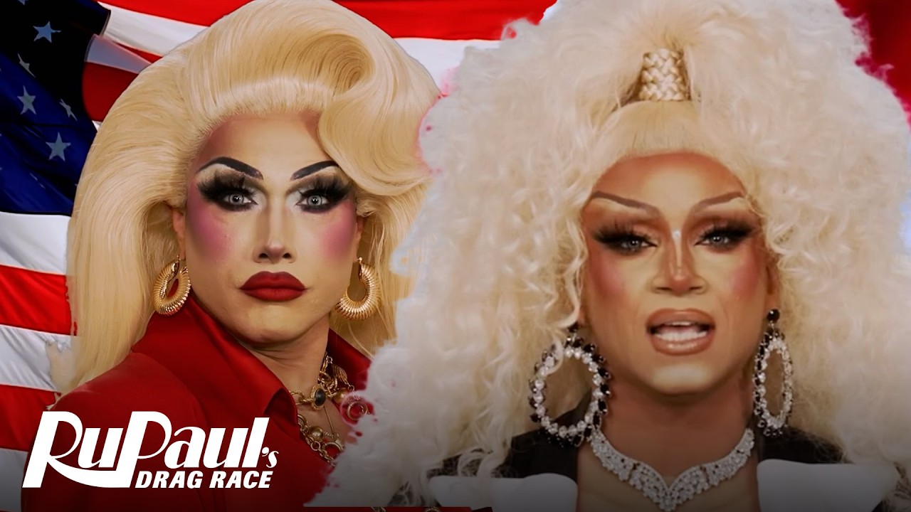 Political Ads Maxi Challenge 🦅🎬 RuPaul’s Drag Race Season 18