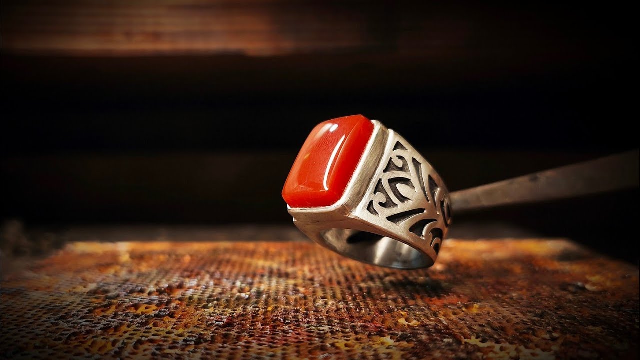 Making a Men's Silver Ring with Yemeni Agate | Handmade Jewelry