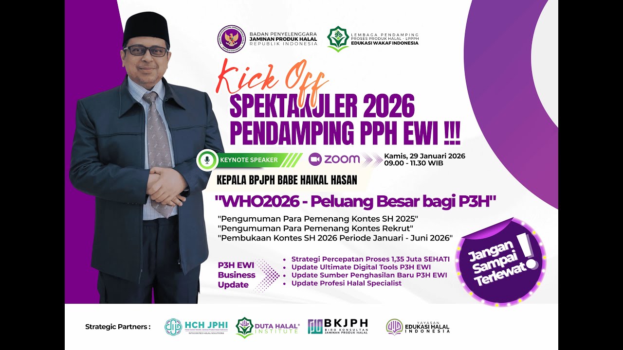 Kick Off SPEKTAKULER 2026 PPPH EWI