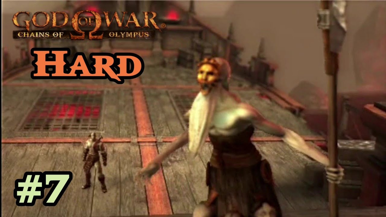 GOD OF WAR CHAINS OF OLYMPUS GAMEPLAY #7 | Saindo das Profundezas e a Luta pelo Barco