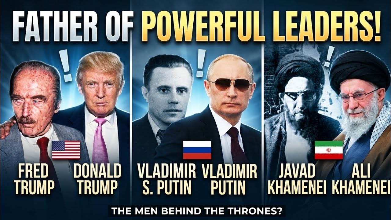 Fathers of World Leaders You’ve Never Seen Before 😱