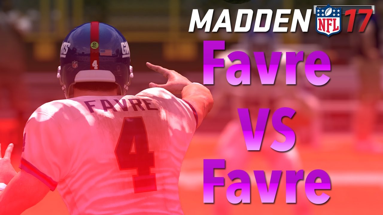 Best QB In MUT? TWIM 217 Vs Favre Gameplay!