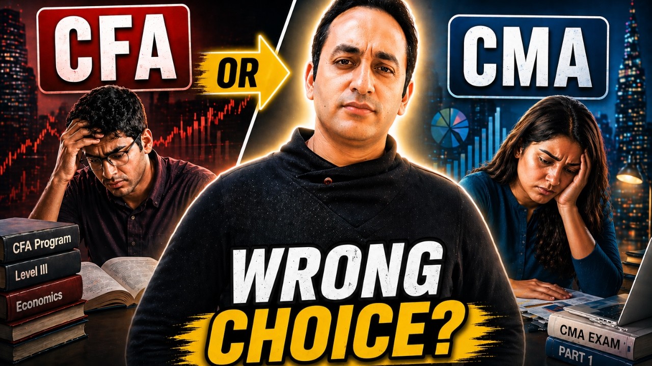 CMA USA vs CFA &mdash; 2 Students Who Chose WRONG (Don&rsquo;t Repeat This)