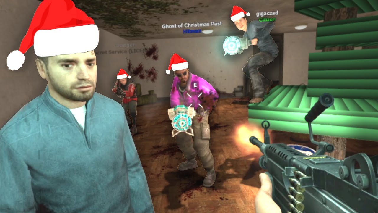 Eliminating Santa Deniers in Gmod RP