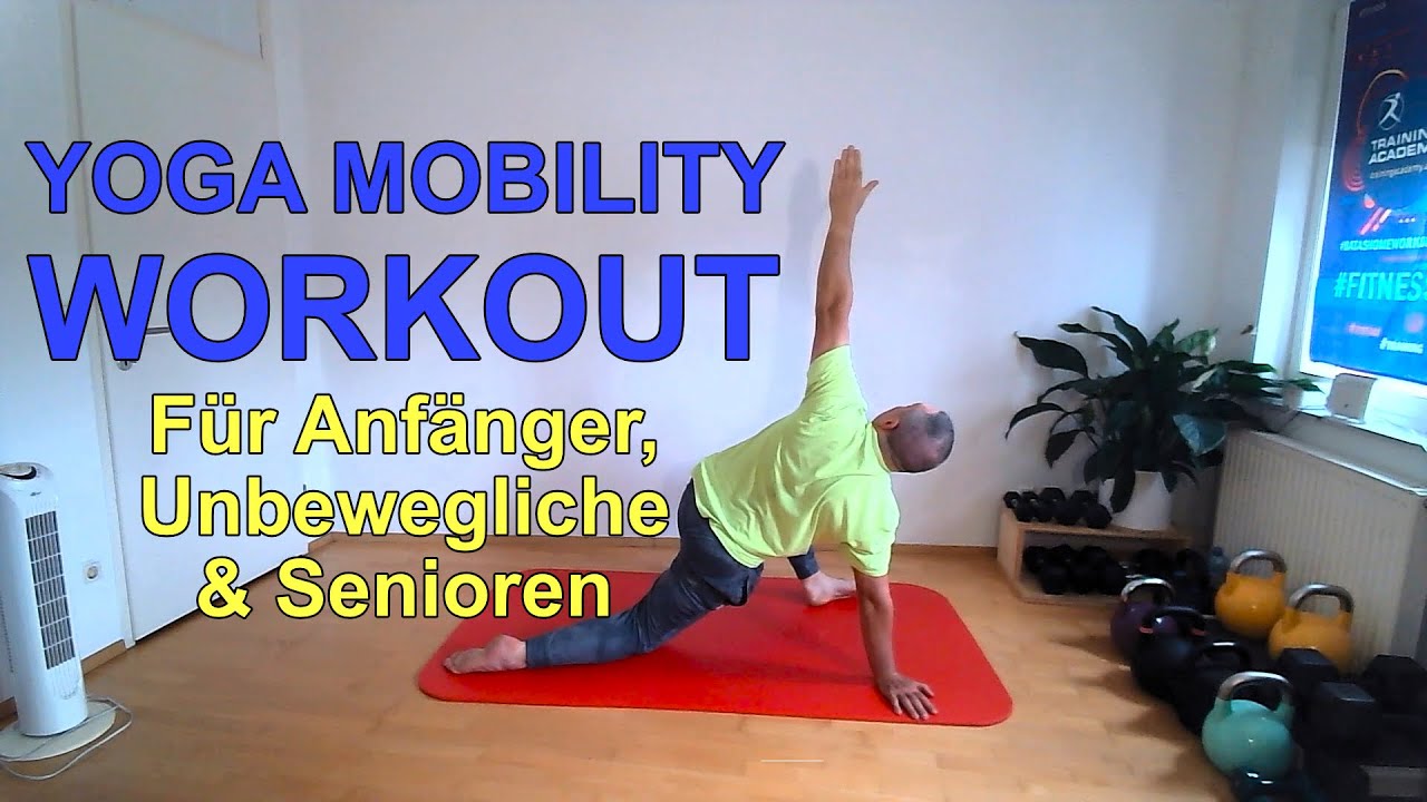 Yoga f&uuml;r Unbewegliche & Anf&auml;nger / R&uuml;ckenschmerzen loswerden / Faszien dehnen #yogaforbeginners