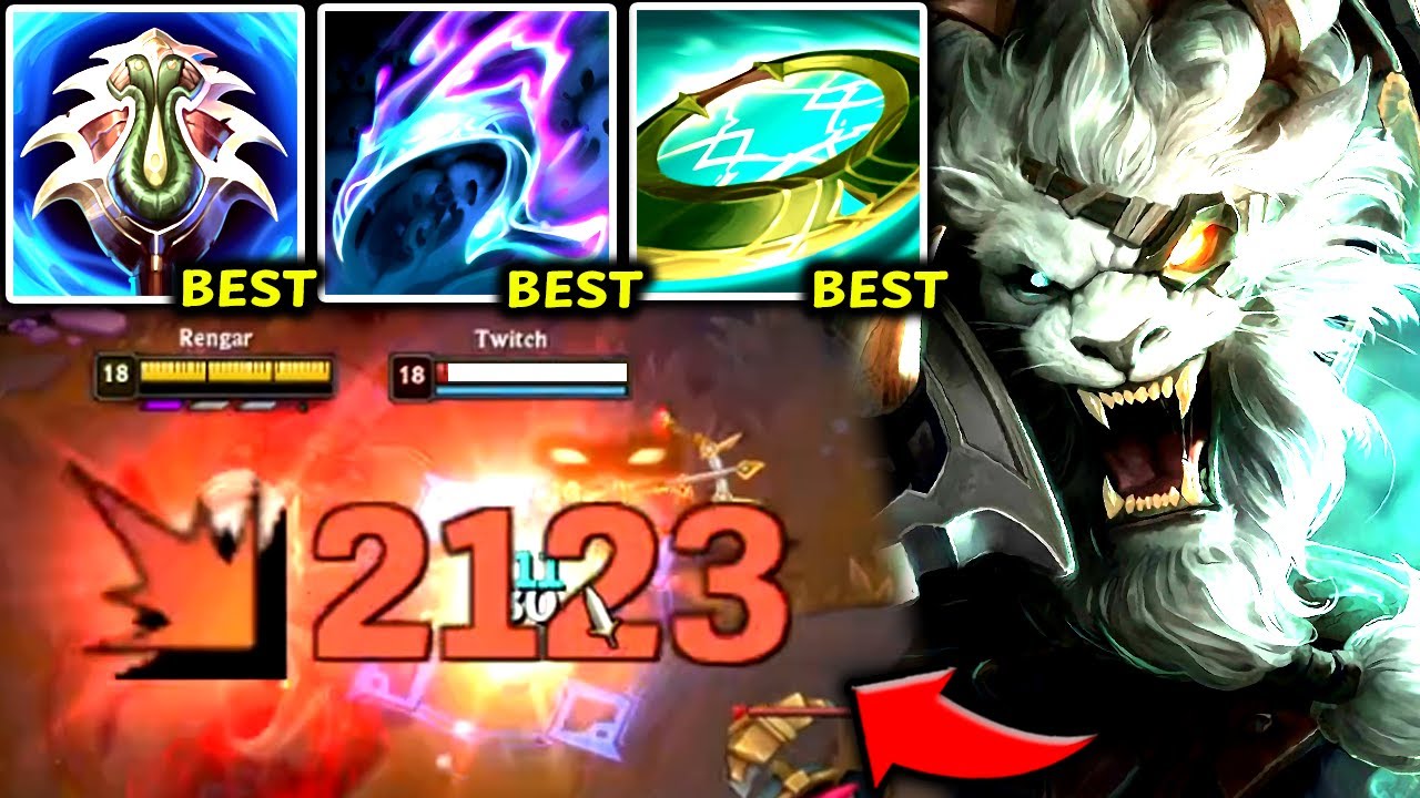 RENGAR TOP BUT IF YOU BLINK, YOU'RE 100% DELETED! (30+ KILLS🤣) - 2025 Rengar TOP Gameplay Guide
