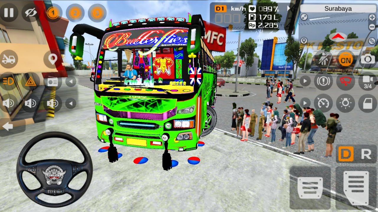NEW BMR BOSS NORMAL . BUSSIDMOD  FULLY LIGHTING  BUSSIDMOD  BEST GAME
