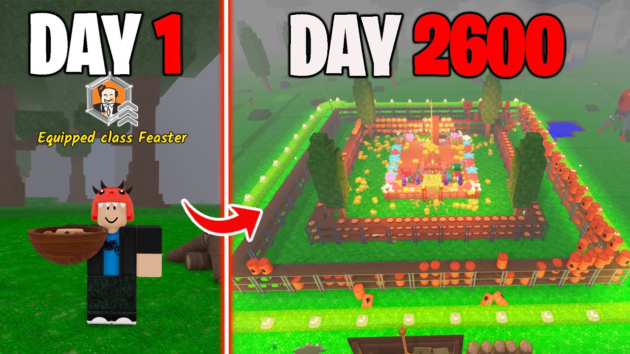 2600 Days to Build a Stew Base in 99 Nights in the Forest