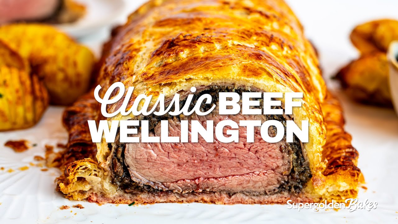 Beef Wellington – Easy Foolproof Recipe | Supergolden Bakes