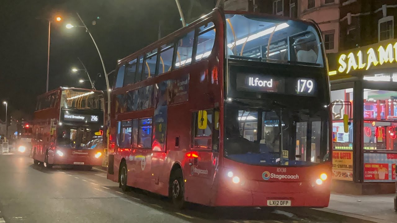 London Buses around Gants Hill during Ramadan 2023