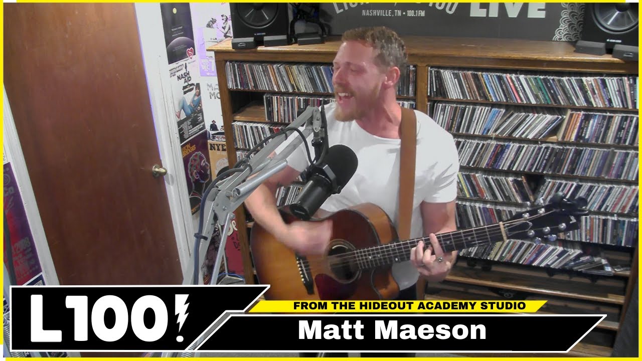 Matt Maeson performs “Halfway to Whole” and “Downstairs” - Live at The Hideout Academy Studios