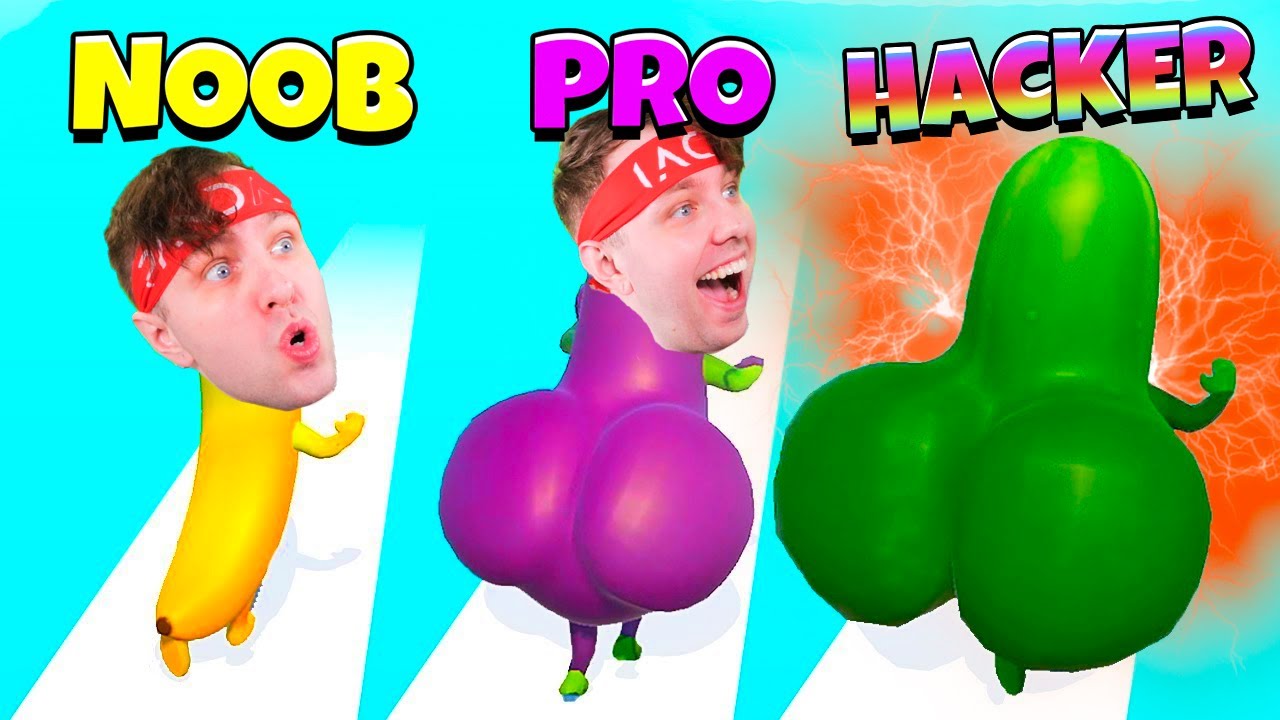 NOOB FRUKT till *MAX LEVEL* i JUICY VEGGIES (galet mobilspel)