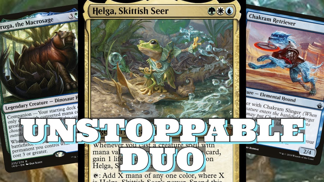 CATCH THEM BY SURPRISE WITH THIS COMPANION DECK | Helga, skittish seer deck tech