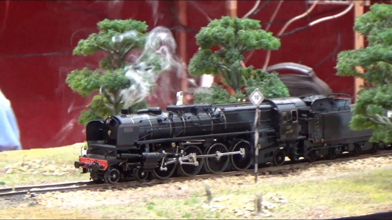 Maqueta H0 de CHAFER en la Fiesta del Ferrocarril de Bobadilla Estación 2024