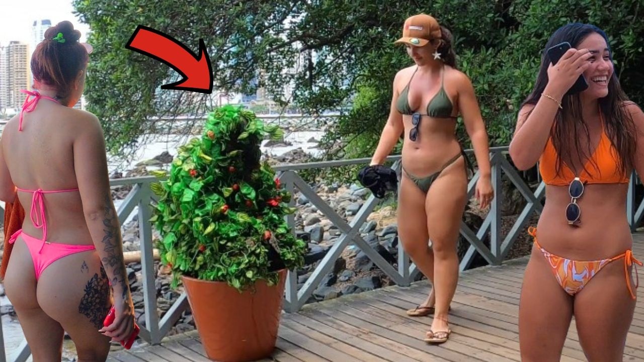 NO ONE Saw This Bush MOVE Until It Was Too Late! Bushman Prank On The Beach! Deafening Screams!