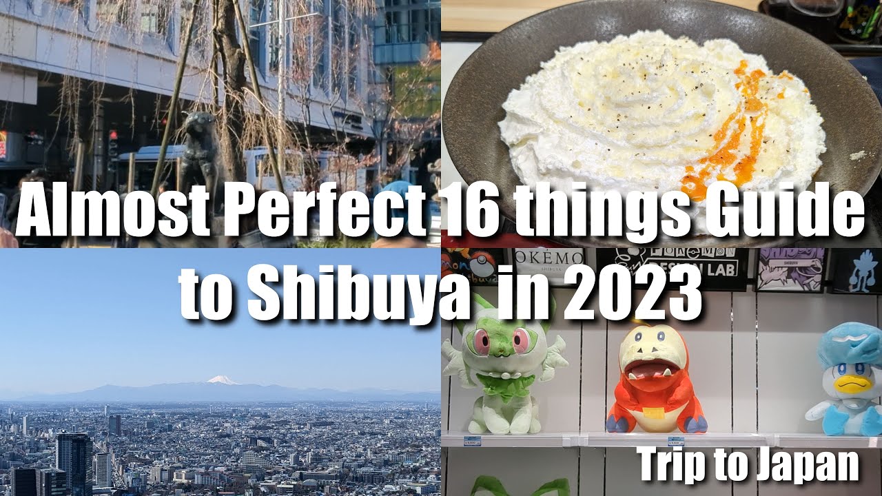 Почти идеальное руководство по 16 вещам по Сибуя в 2023 году (Токио, Япония)