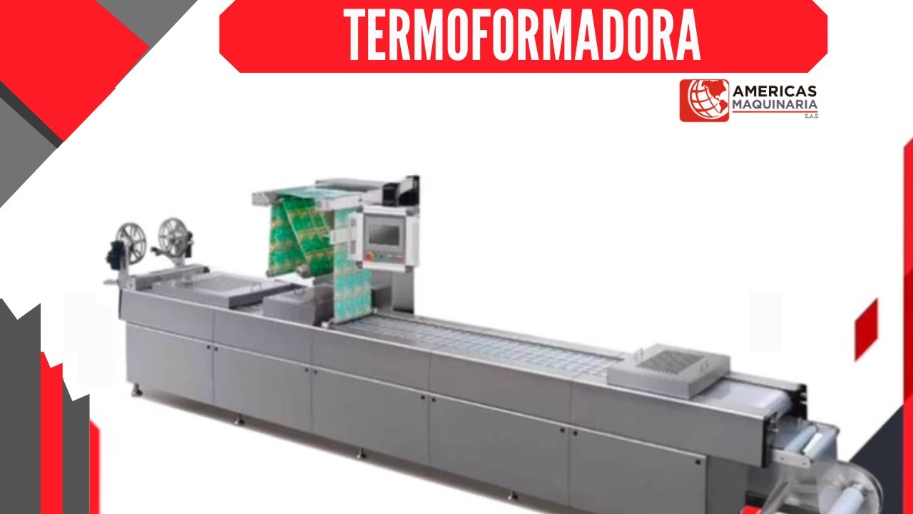 M&aacute;quina Termoformadora -  Am&eacute;ricas Maquinaria