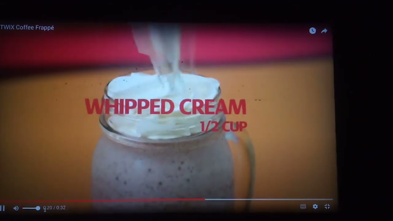 Twix Coffee Frapp&egrave;
