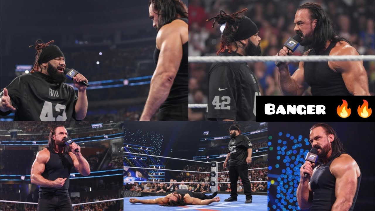 Jacob Fatu Return and Brutally Attacks Drew McIntyre 🔥 