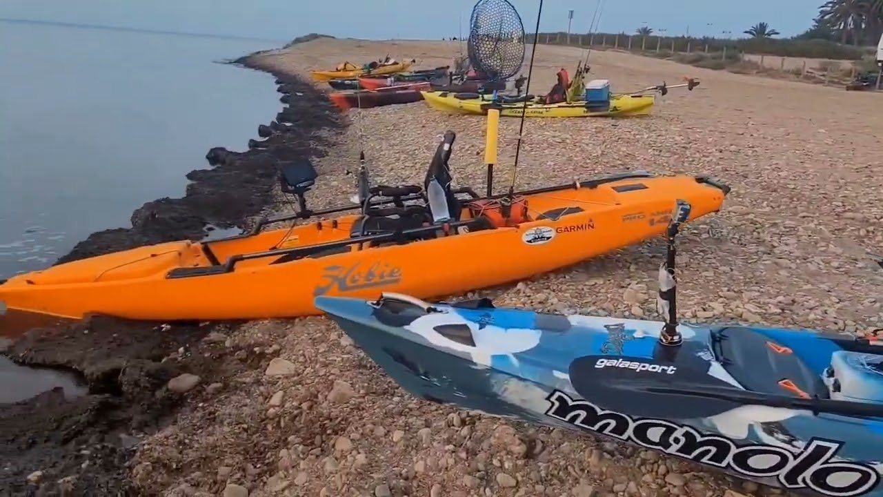 Liguilla Kayak Fishing Levante en el Alamillo, Puerto de Mazarrón