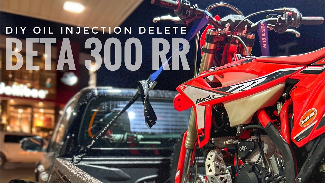 BETA 300RR | OIL INJECTION REMOVAL FOR PEACE OF MIND 🔥🔥🔥