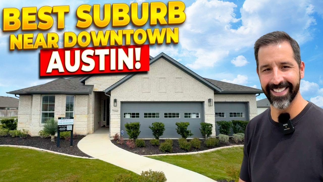 INSIDE Affordable Homes In Austin TX's Top Suburb - Closest Suburb to Downtown Austin!