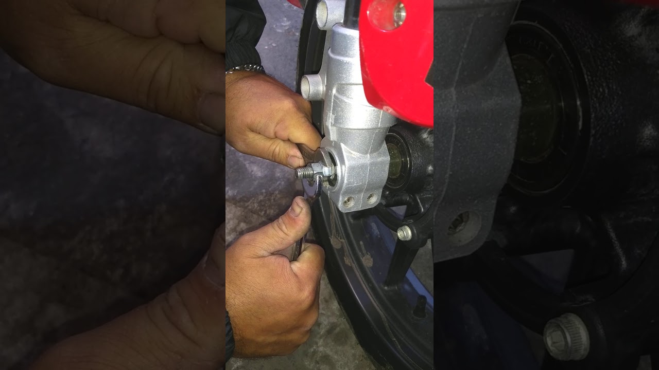 Acople para quitar eje delantero de Benelli TNT 25