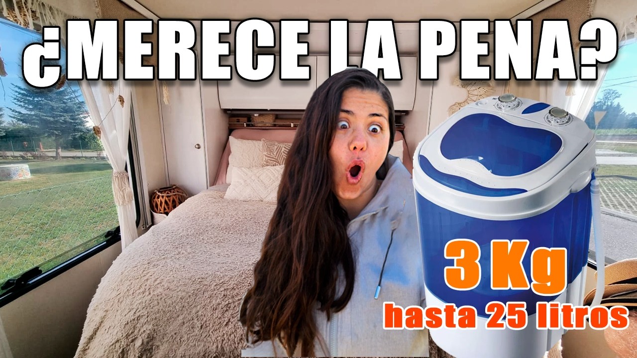 🔴 Cómo lavamos la ropa viajando en autocaravana 🔴