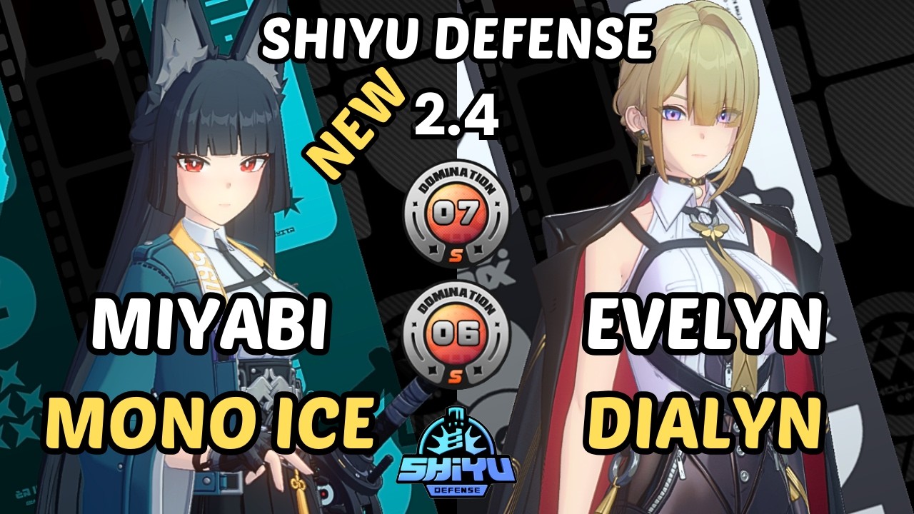 NEW Shiyu Defense ZZZ Miyabi Lycaon Soukaku Mono Ice Team x M0 Evelyn Dialyn | Zenless Zone Zero 2.4