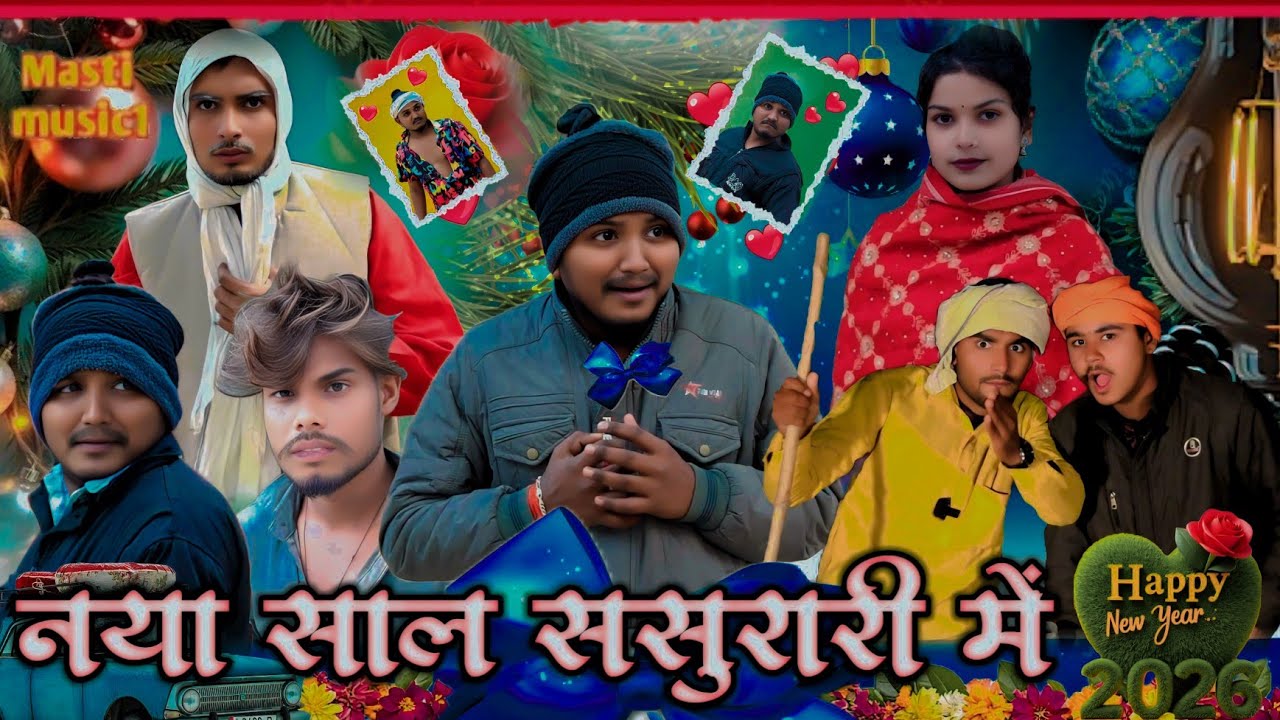 नया साल ससुरारी में//जबरदस्त अवधी कॉमेडी//Masti music 1//Suraj Patel pratapgarhiya' 