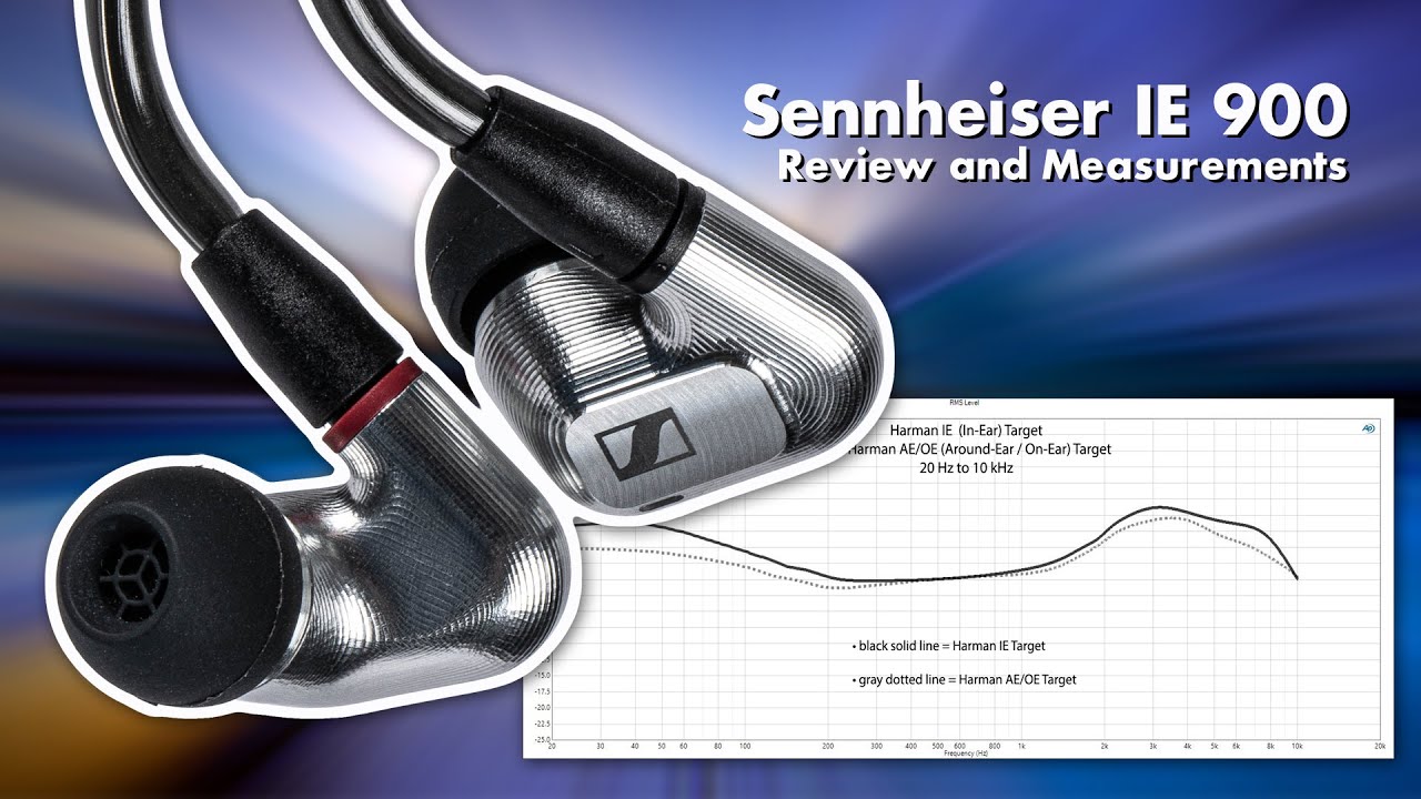 Обзор, измерения и информация от Harman Target Talk для наушников Sennheiser IE900.
