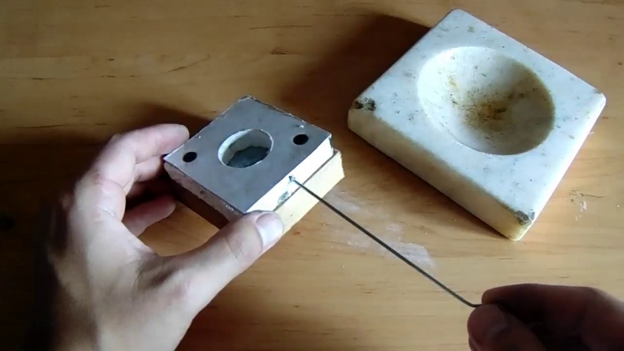 How to make a fishing weight 1