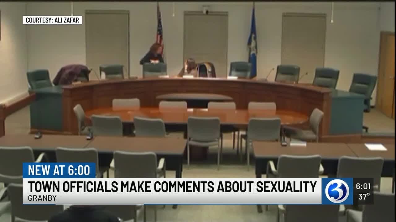 Granby town officials make comments about sexuality