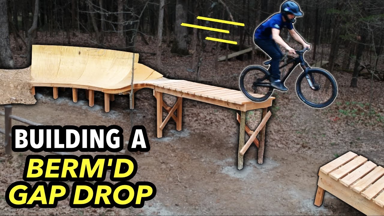 Building a MEGA Feature for Mountain Biking! // 3 Features All-In-One!