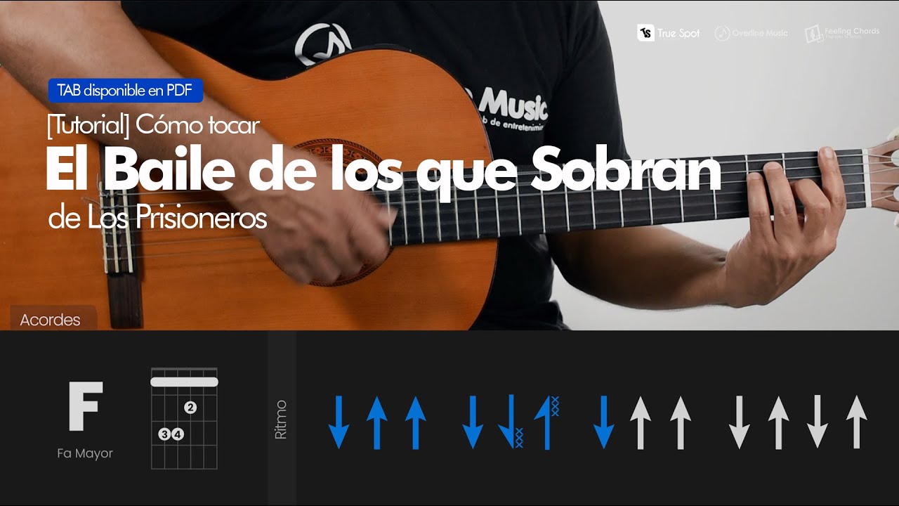 Cómo Tocar: El Baile de los que Sobran de Los Prisioneros en guitarra | Overline Music Tutorial