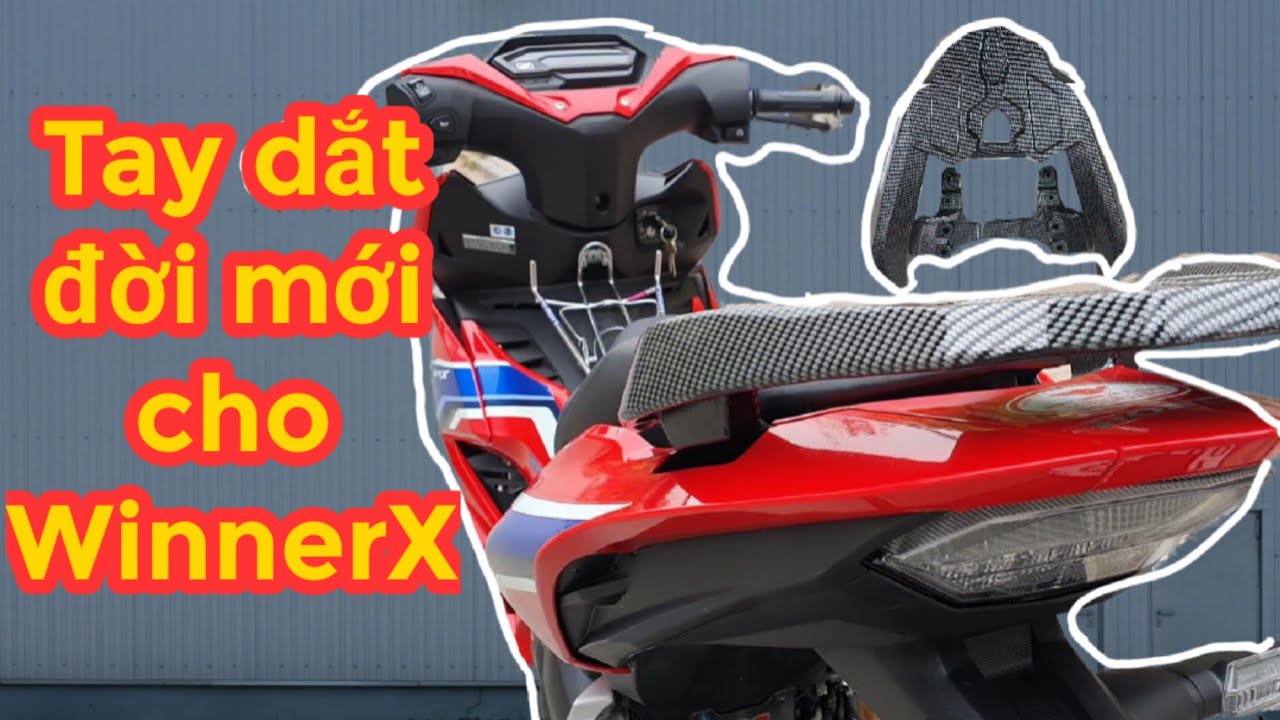 Tay dắt Winner X kiểu Robot mới cực đẹp