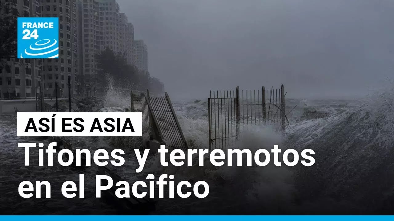 Terremotos y tifones azotan el Sudeste Asiático • FRANCE 24 Español