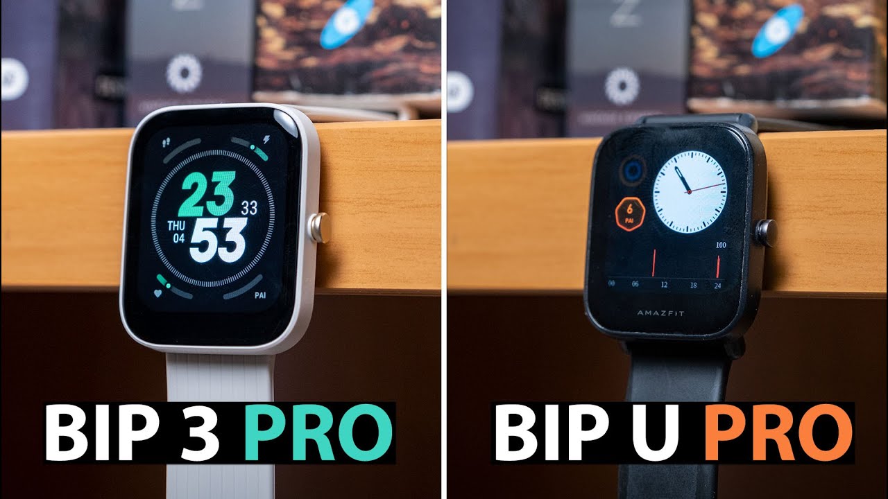 💥 Amazfit Bip 3 Pro vs Amazfit Bip U Pro COMPARATIVA en ESPAÑOL 🥊 ¿Cuál comprar?