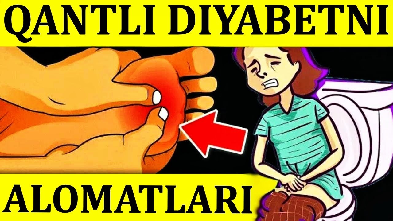 ЭЪТИБОРСИЗ ҚОЛДИРМАНГ! ҚАНДЛИ ДИАБЕТНИНГ ДАСТЛАБКИ 14 БЕЛГИСИ